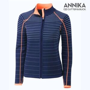 Annika Cutter & Buck Approach Technical Full Zip Swester